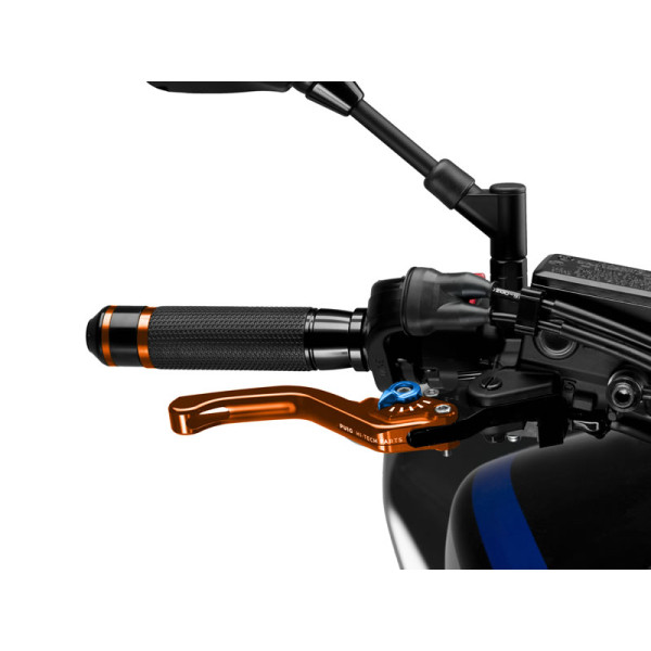 Puig Short V3 Brake (Orange Lever With Blue Selector) Blue